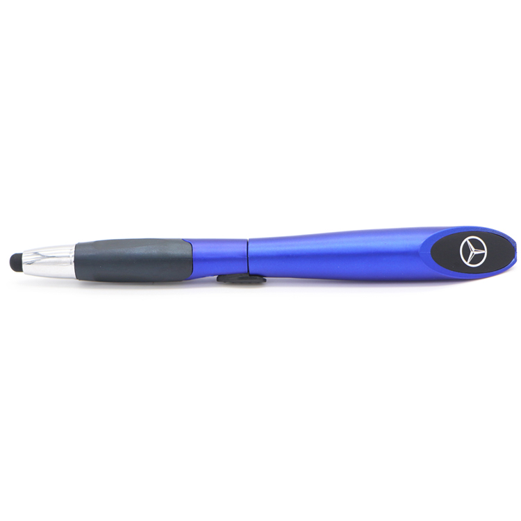 led ballpoint pen plastic touch screen gift pen wholesaler